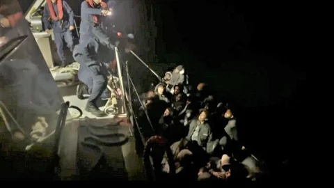 İzmir'de Düzensiz Göçmen Yakalandı