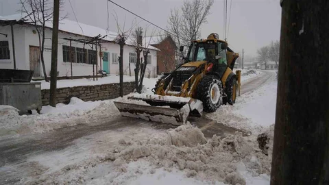 Balıkesir'de Karla Mücadele Çalışmaları
