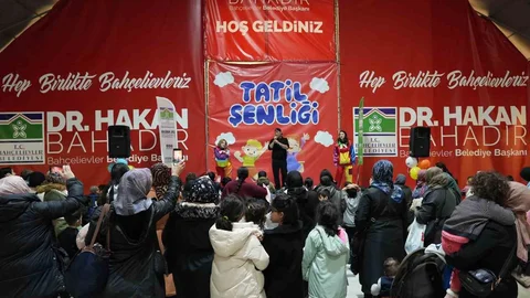 Bahçelievler'de Çocuklara Sömestr Şenliği Düzenleniyor