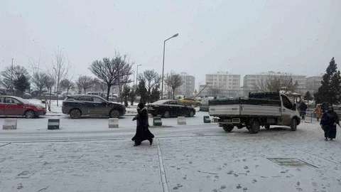 Iğdır’da Kar Yağışı Etkili Olmaya Devam Ediyor