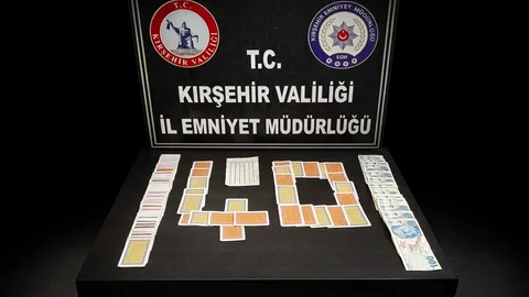 Kırşehir'de Kumar Oynayanlar Yakalandı