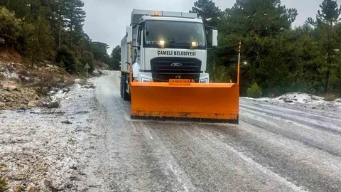 Çameli'de Kışa Güçlü Müdahale