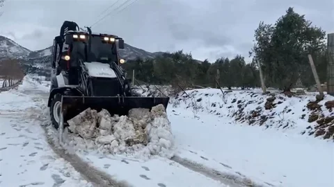 Osmaniye'de Kar Yağışı Sorun Yarattı