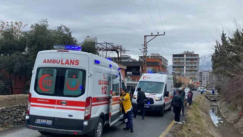 Osmaniye'de Motosiklet Kazası