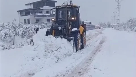 Gaziantep'te Karla Mücadele Çalışmaları