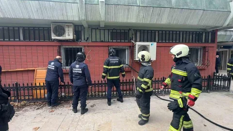 Cami Çarşısında Yangın Paniği Yaşandı