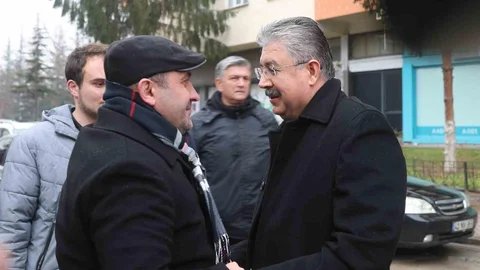 Eskişehir'de Vali Yılmaz'dan Başsağlığı Ziyareti