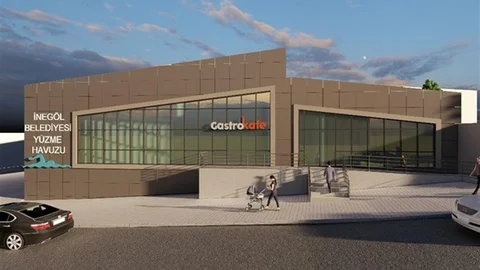 İnegöl'de Yeni Havuz Projesi Başladı