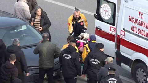 Samsun'da Otopark Kazası Yaşandı