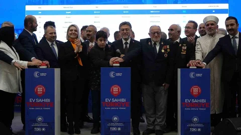 Kastamonu'da 2 Bin 380 Konut Kuraları Çekildi