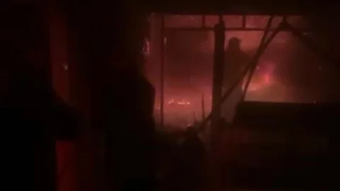 Gazipaşa'da Mahalle Konağında Yangın Çıktı