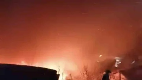 Erbaa'da Müstakil Ev Yangını