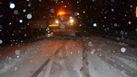 Antalya-Konya Karayolunda Kar Yağışı Başladı