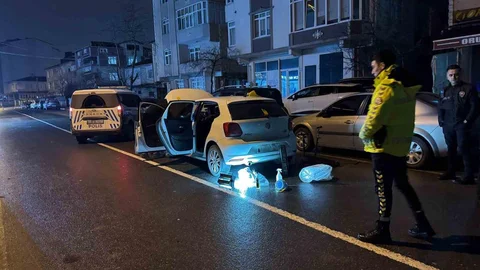 Miras Kavgasında Otomobil Kurşunlandı