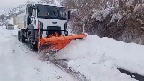 Şırnak'ta Çığ Riski Çalışmaları Başlatıldı