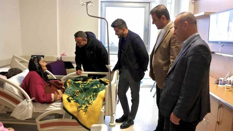 Akçadağ Belediye Başkanı'ndan Hastane Ziyareti