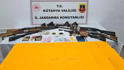 Kütahya'da Uyuşturucu Operasyonu Gerçekleşti