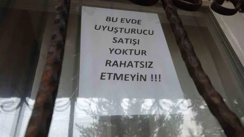 Antalya'da Uyuşturucu Satışına Karşı Tepki