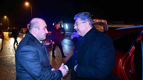 Vali Yılmaz'dan Taziye Ziyareti