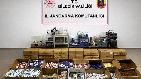 Bilecik'te 126 Bin 840 Makaron Ele Geçirildi