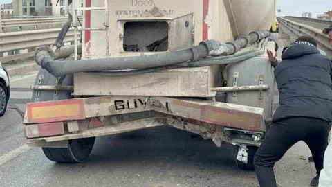 Samsun'da Trafik Kazası: 1 Yaralı
