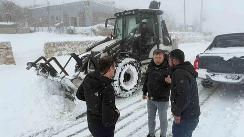 Güçlükonak'ta Kış Seferberliği Devam Ediyor