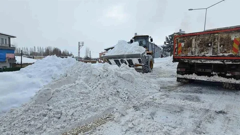 Aydıntepe'de Karla Mücadele Devam Ediyor