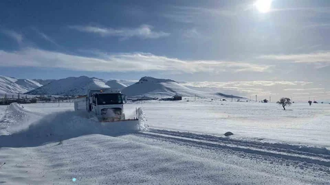 Kayseri'de 333 Kırsal Yol Yeniden Ulaşıma Açıldı