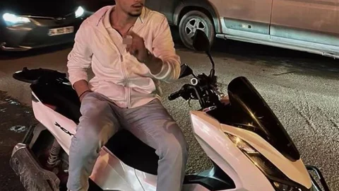 Başakşehir'de Motosiklet Kazası
