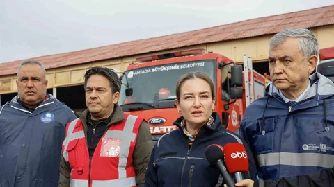 Antalya'da Şiddetli Yağışlar Etkili Oldu