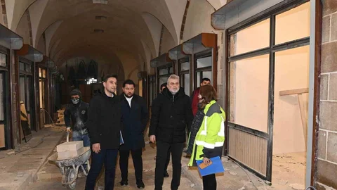 Kahramanmaraş'ta Tarihi Kapalı Çarşı Restorasyonu Tamamlanıyor