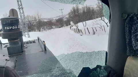 Bingöl'de İş Makinesine Saldırı