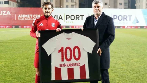 Bekir Karadeniz Pendikspor'da 100. Maçını Oynadı