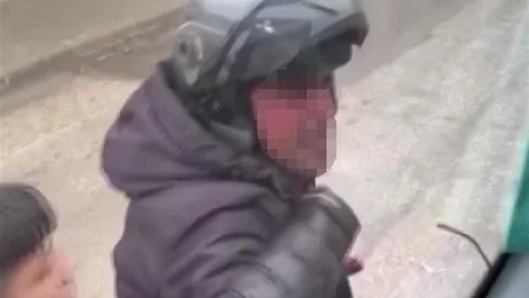 Adana'da Motosikletli Sürücü Olay Çıkardı