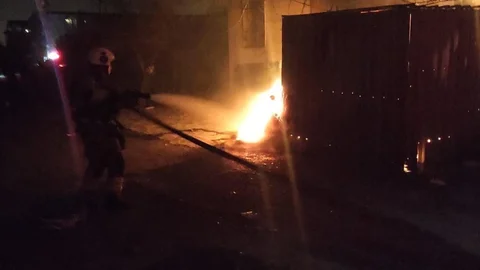 Arsuz'da Müstakil Evde Yangın Çıktı