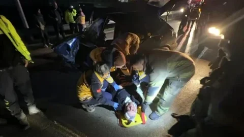 Bursa'da Korkunç Trafik Kazası