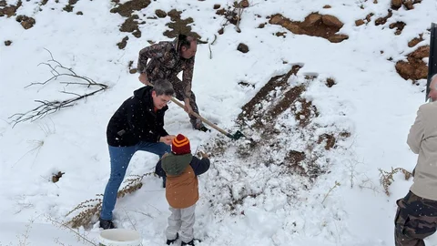 Kemaliye'de Yaban Hayvanlarına Yemleme Faaliyeti