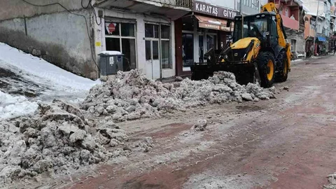 Posof'ta Kar Temizleme Çalışmaları