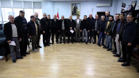 Köy Muhtarları Taleplerini İletti