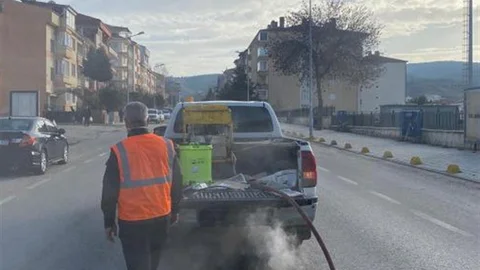 Bilecik’te Haşerelere Karşı Kış Mücadelesi