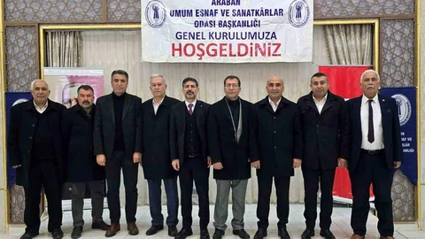 Araban'da Esnaf Odası Seçimi Yapıldı