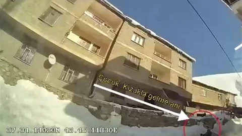 Hakkari'de Kızak Kazası Sonucu Çocuk Hayatını Kaybetti