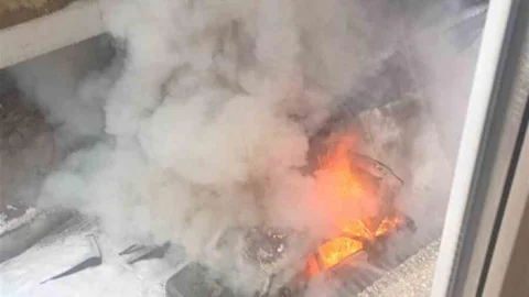 Tofaş Araç Yangında Kullanılamaz Hale Geldi