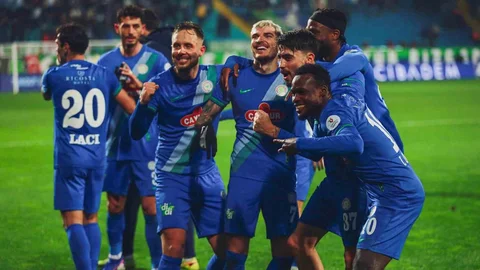Çaykur Rizespor ve Alanyaspor Beraberliği