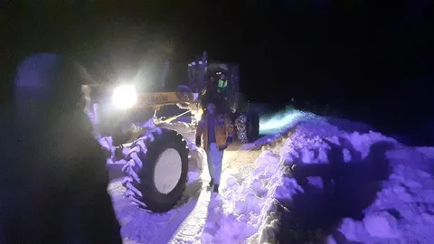 Sivas'ta Karla Mücadele Başarıyla Tamamlandı