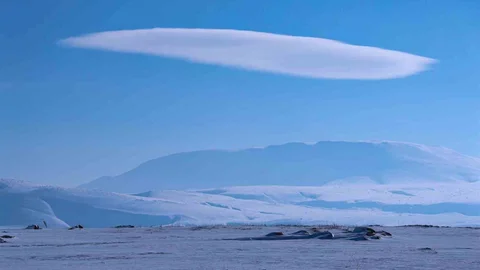 Nemrut Kalderası Üzerinde Mercek Bulutu Görüntülendi