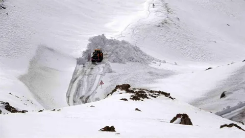 Van'da Çığ Riski Artış Gösteriyor