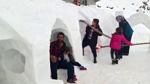 Kardan Eğlence Alanı Oluşturuldu