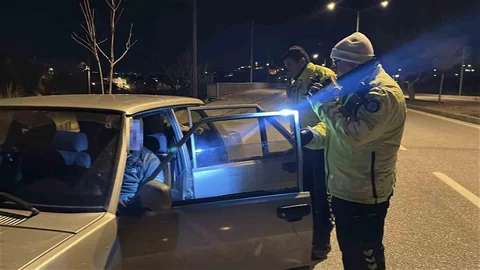 Burdur'da Sürücü Cezadan Kaçamadı