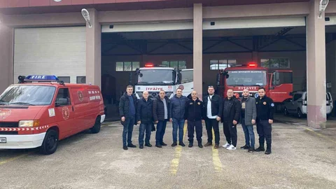 Mudanya'da İtfaiye Gönüllüleri Ziyareti